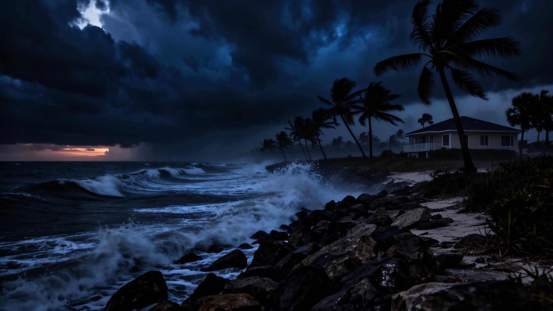 Florida coastal storm